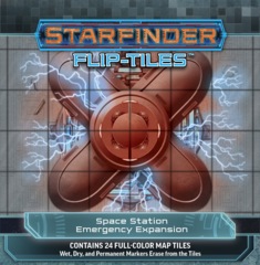 Starfinder Flip-Tiles: Spacestation Emergency Expansion